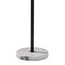 4_Dixon Black Metal Torchiere Floor Lamp more views