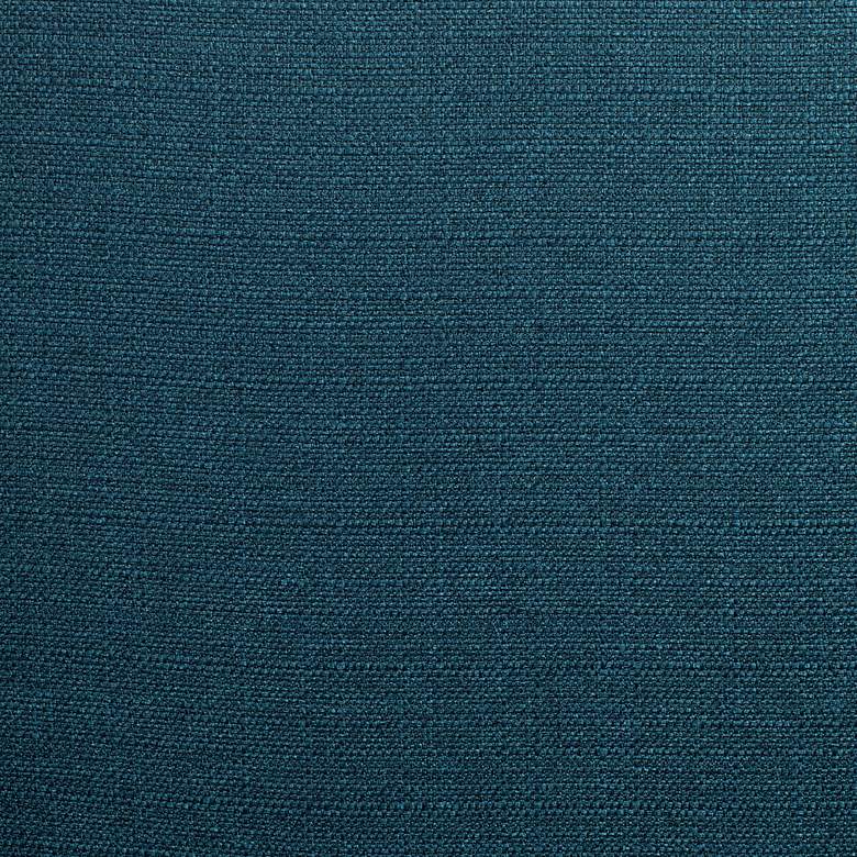 Image 2 Dixon Blue Fabric Swoop Armchairs Set of 2 more views