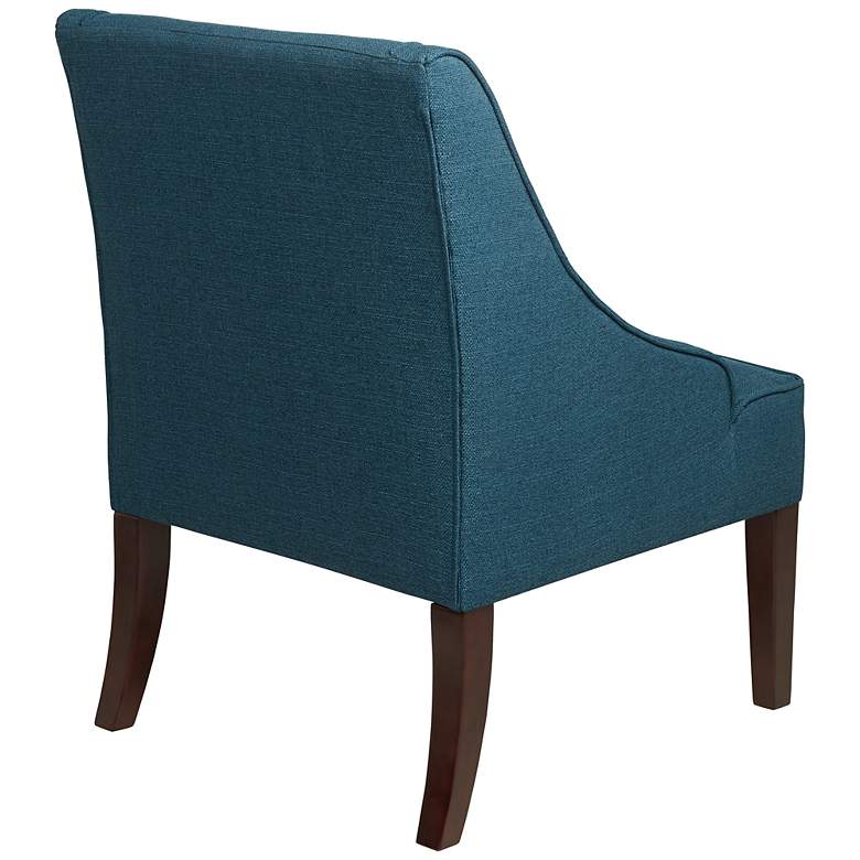 Image 7 Dixon Blue Fabric Swoop Armchairs Set of 2 more views