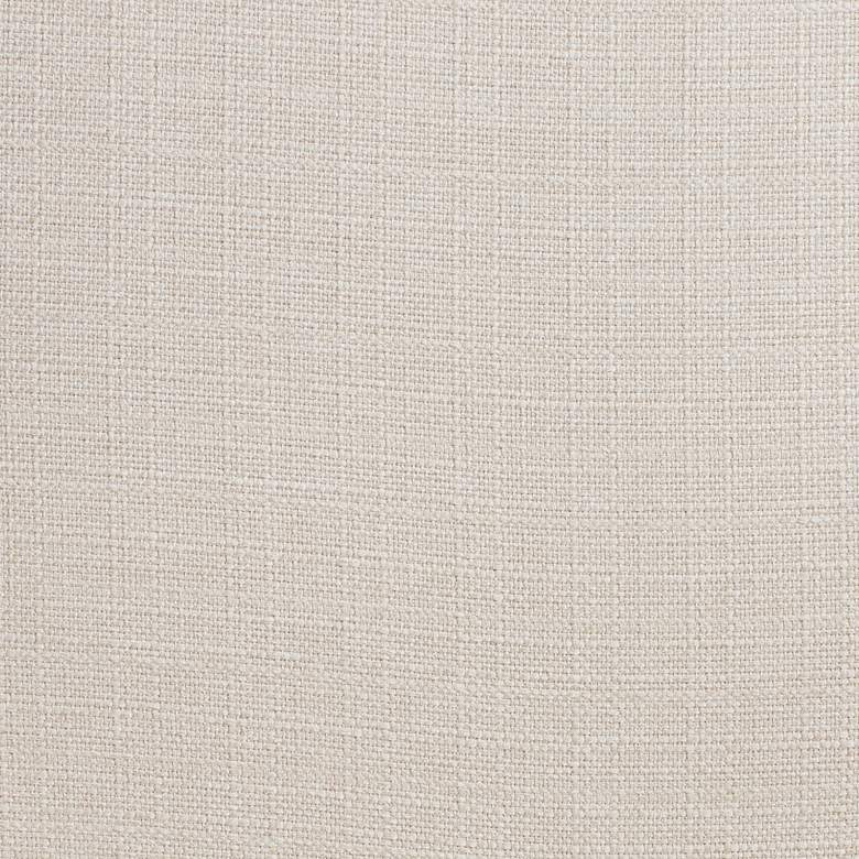 Image 4 Dixon Ivory Fabric Swoop Arm Chair more views