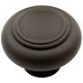 Dobbler Oil-Rubbed Bronze 1 1/2"W Double Ringed Cabinet Knob