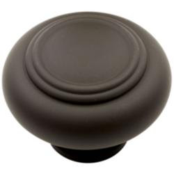 Dobbler Oil-Rubbed Bronze 1 1/2"W Double Ringed Cabinet Knob