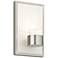 Dobson 7"H Satin Nickel LED Wall Sconce