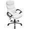 Doctorate Modern White Office Chair