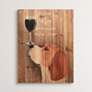 1_Dog Au Vin Beagle 24" High Giclee Print Solid Wood Wall Art