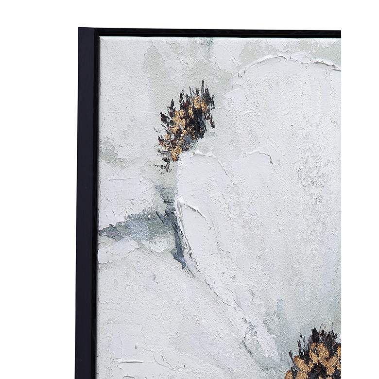 Image 4 Dogwood 40" x 40" White Framed Canvas more views