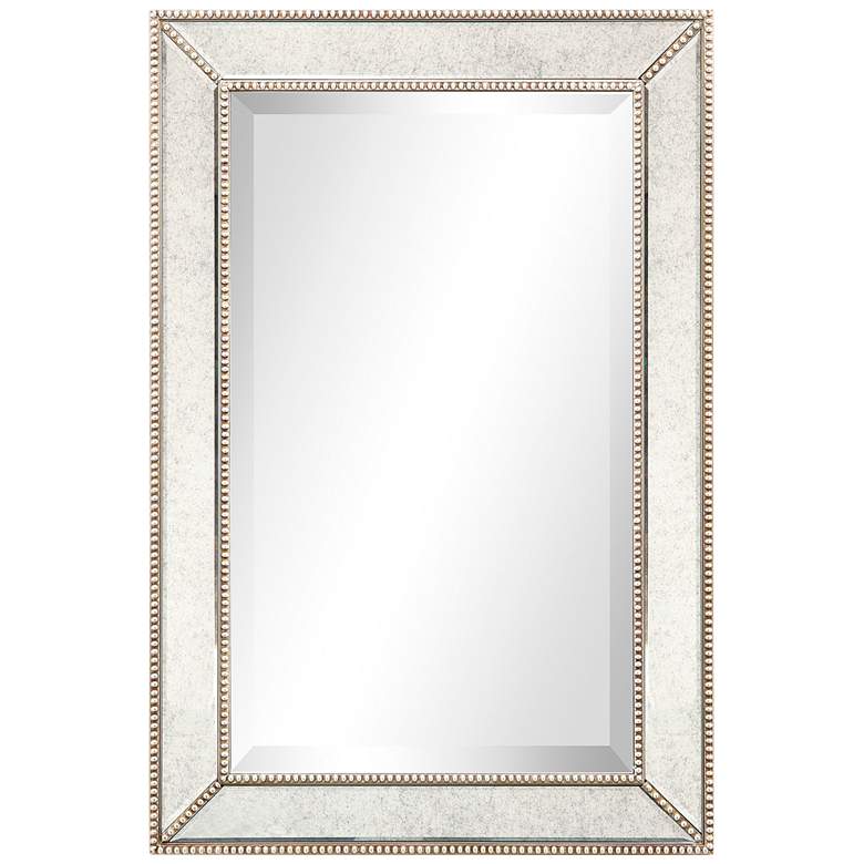 Image 2 Dola Champagne Bead 20 inch x 30 inch Rectangular Wall Mirror