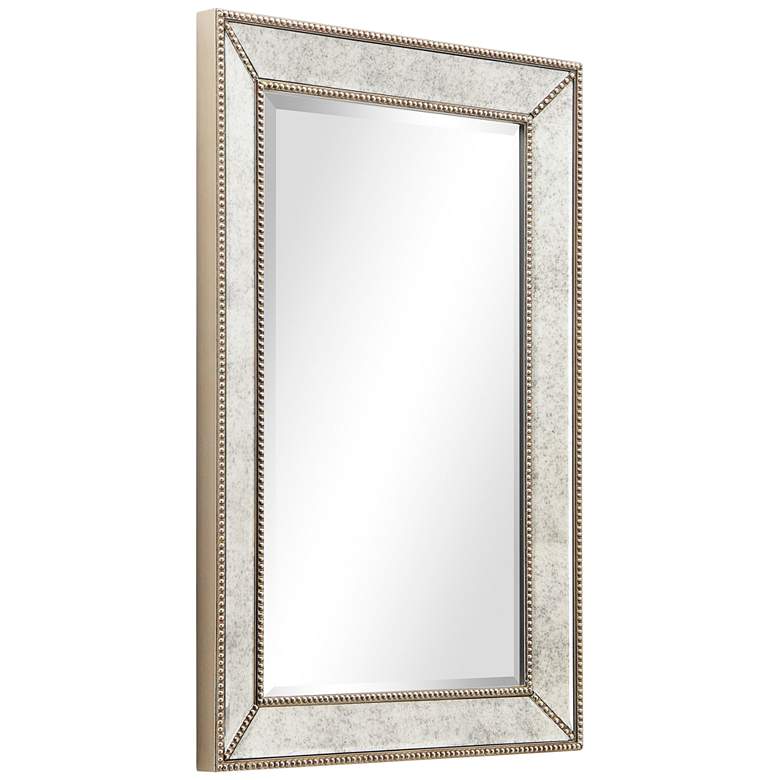 Image 7 Dola Champagne Bead 20 inch x 30 inch Rectangular Wall Mirror more views