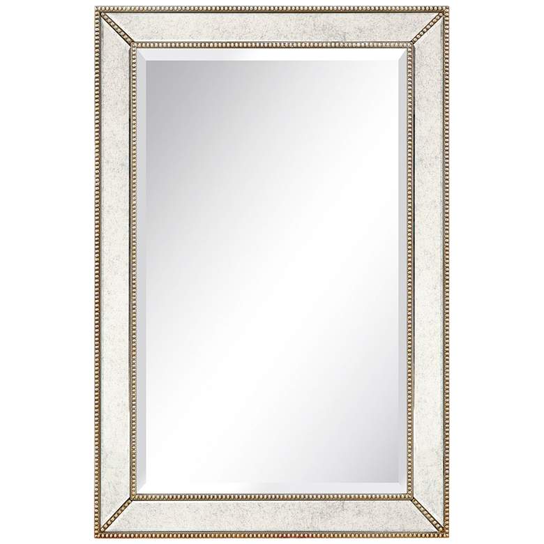 Image 2 Dola Champagne Bead 24" x 36" Rectangular Wall Mirror