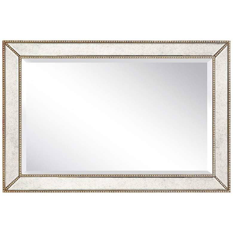 Image 5 Dola Champagne Bead 24" x 36" Rectangular Wall Mirror more views