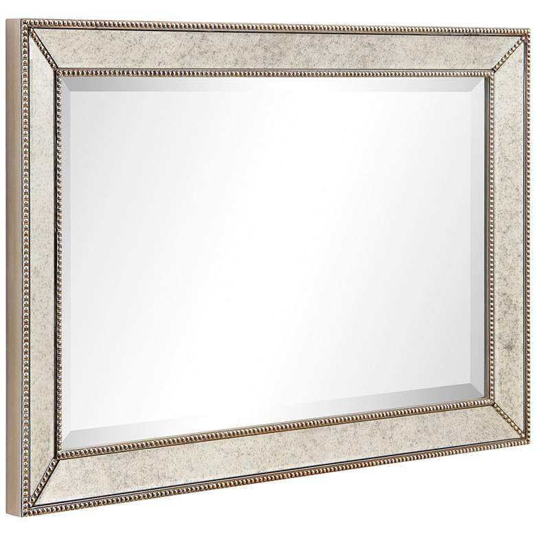 Image 6 Dola Champagne Bead 24 inch x 36 inch Rectangular Wall Mirror more views