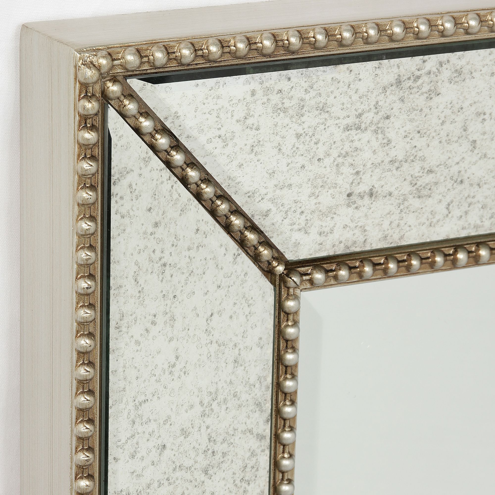 Image 4 Dola Champagne Bead 30" x 40" Rectangular Wall Mirror more views