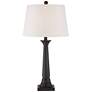 Dolbey Bronze Tapered Column Table Lamps Set of 2 in scene