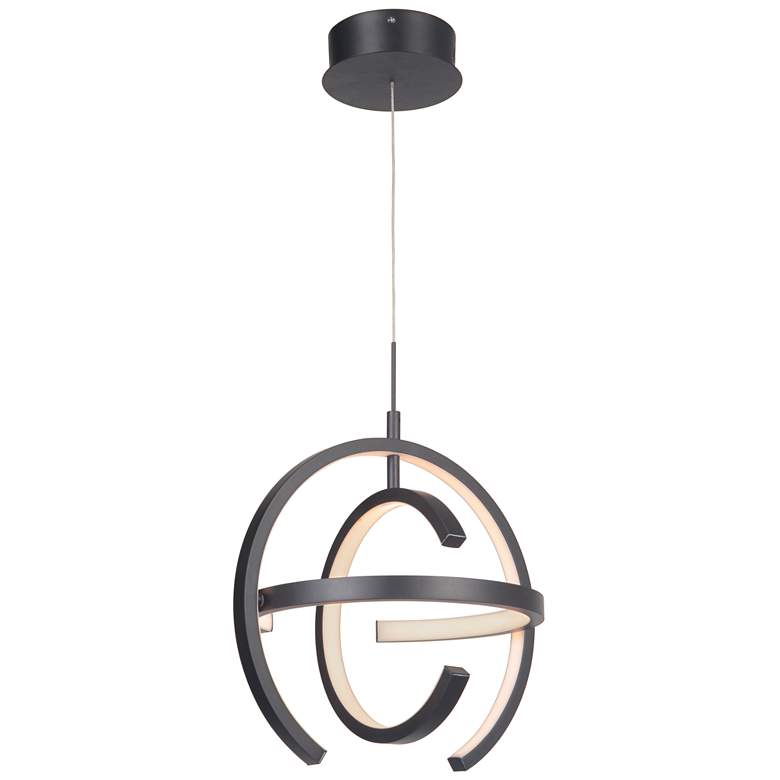 Image 1 Dolby LED Pendant in Matte Black