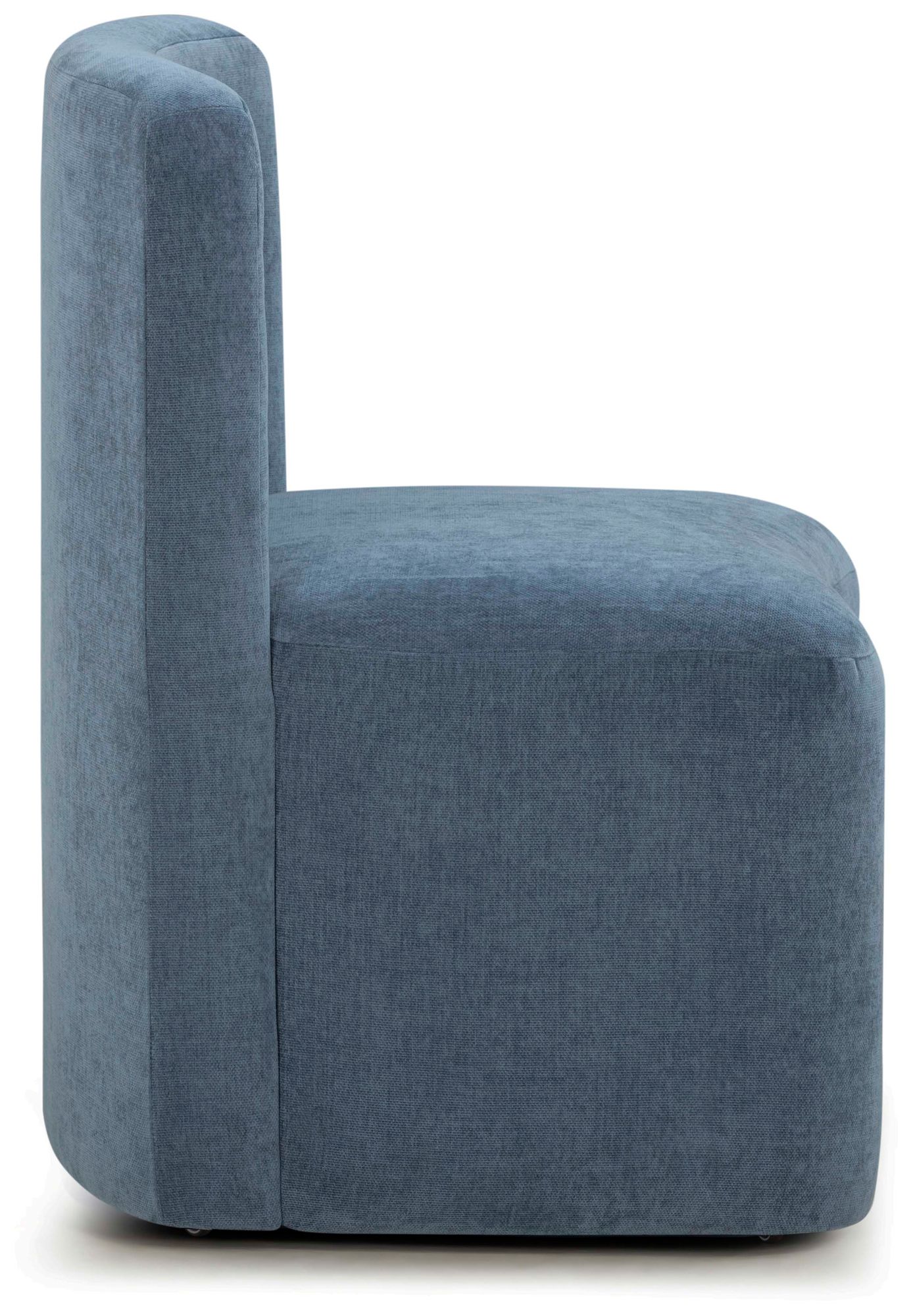 Image 3 Dolce Blue Rolling Desk Chair more views