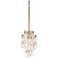 Dolce Capiz Shell 7" Wide Mini Pendant Light