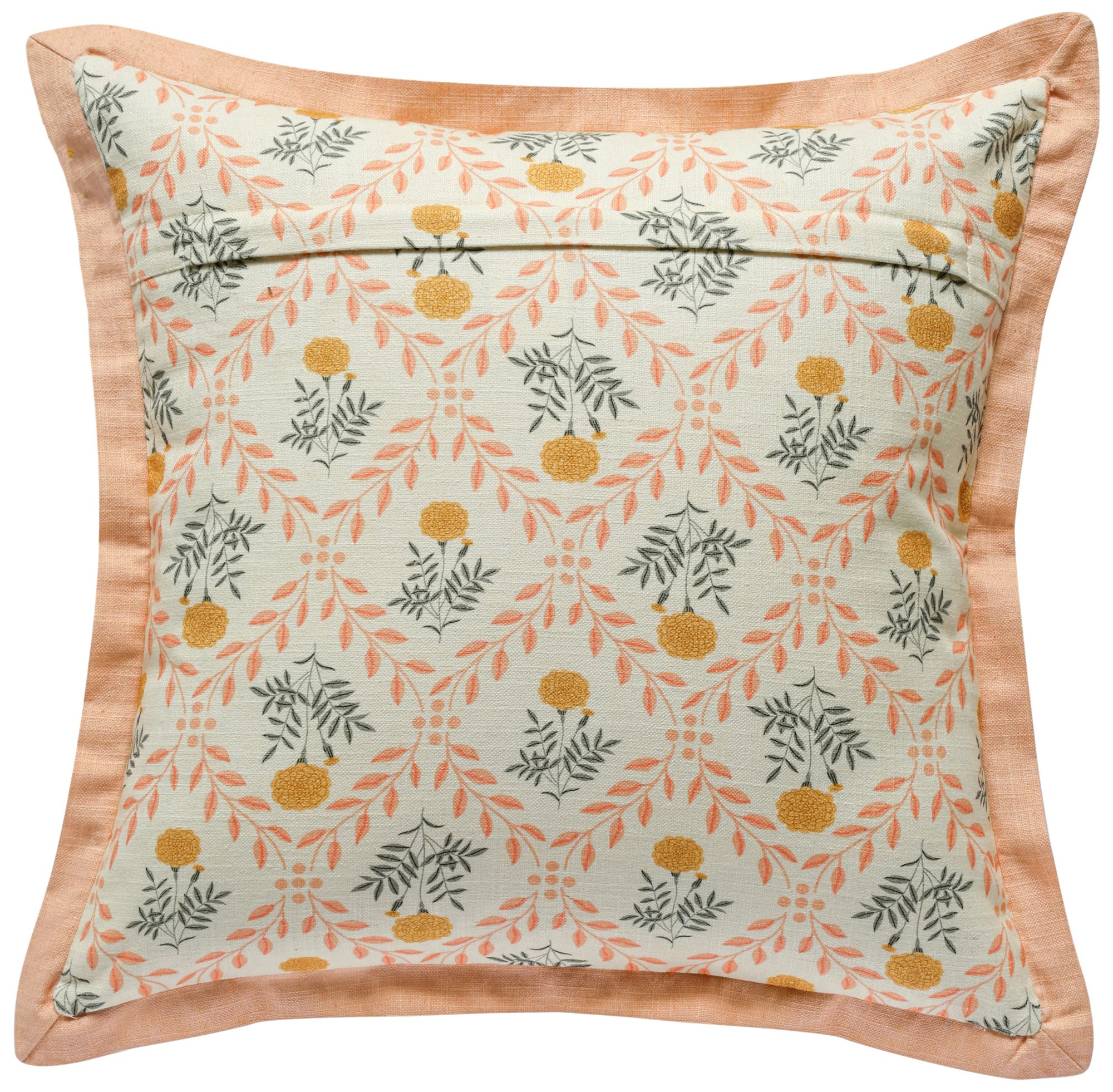 Image 3 Dolce Natural Cotton Accent Pillow in Blush Pink more views