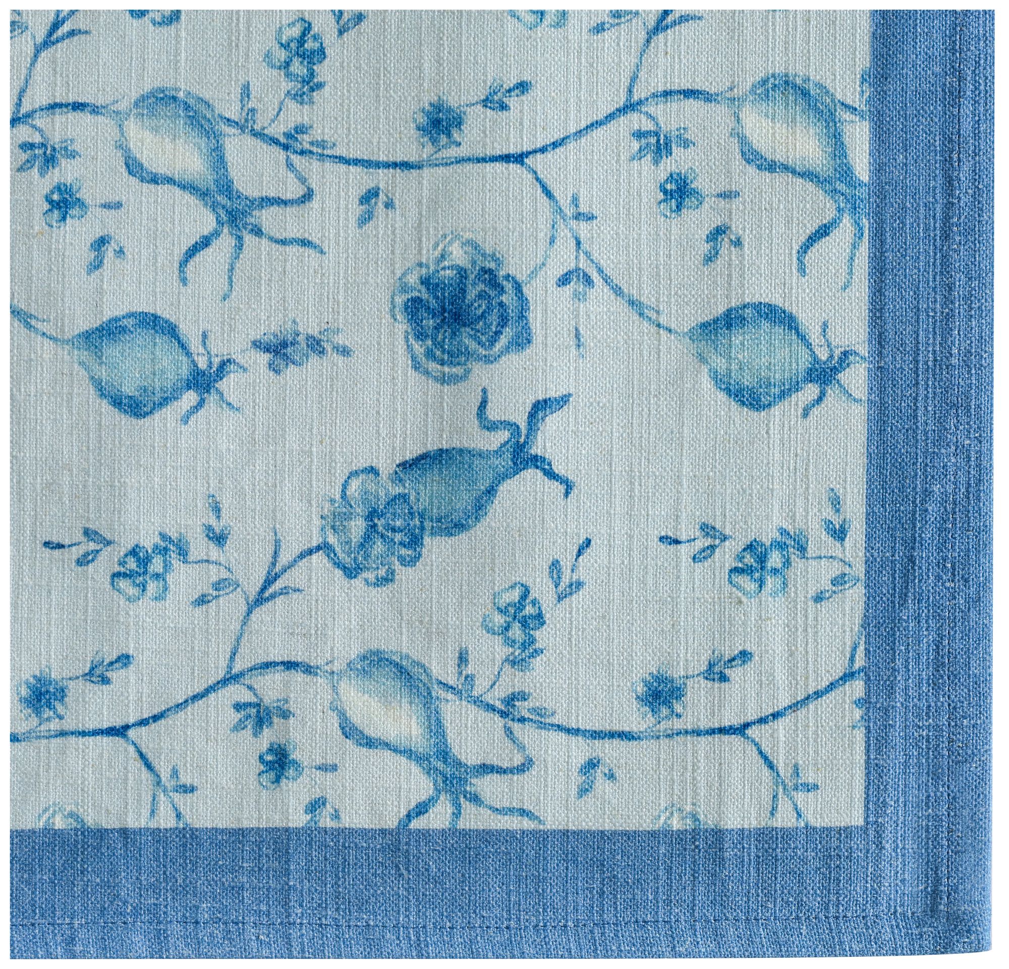Image 3 Dolce Natural Cotton Napkin (Set of 4) in Baby Blue more views