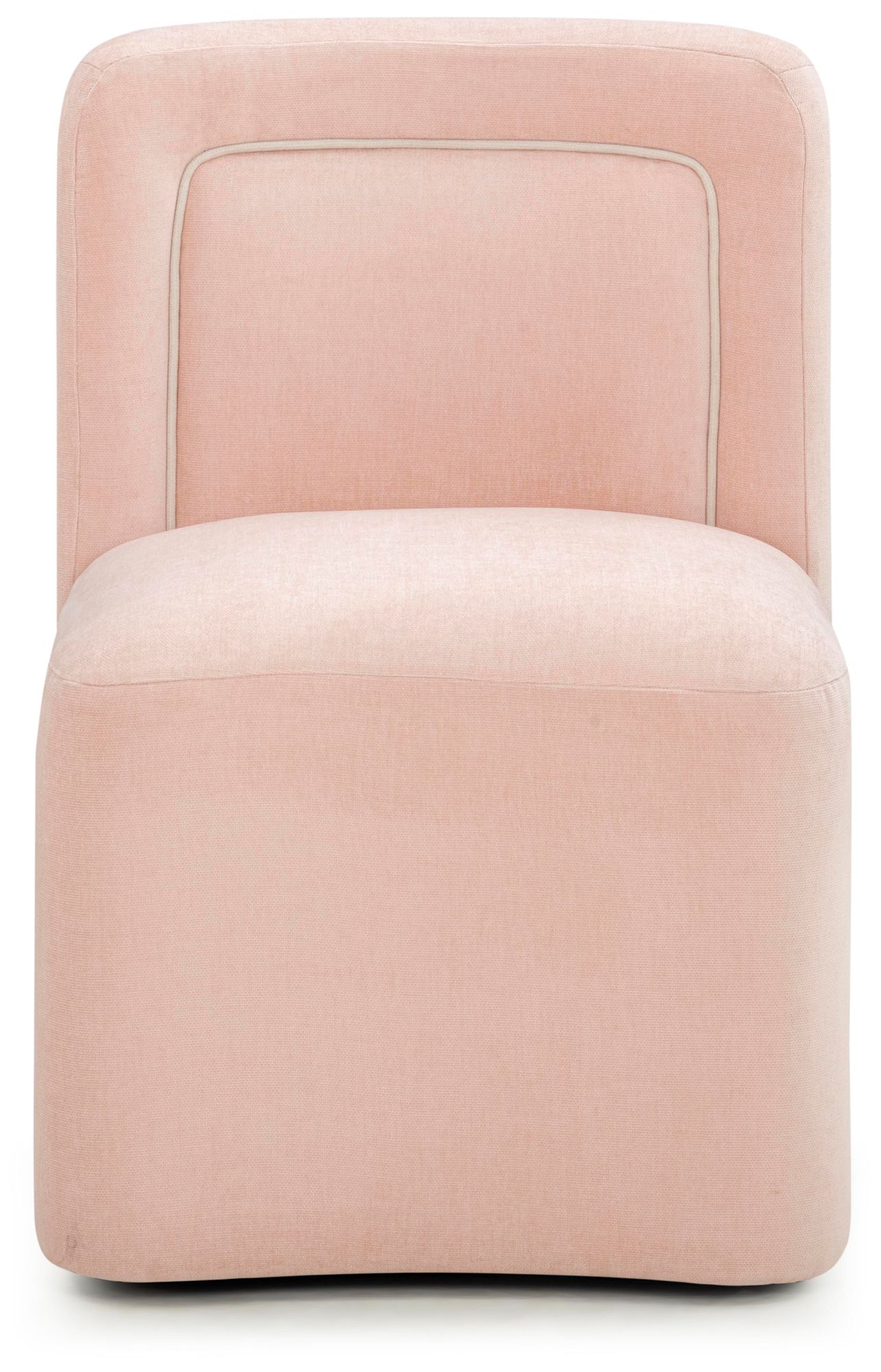 Image 2 Dolce Pink Rolling Desk Chair more views
