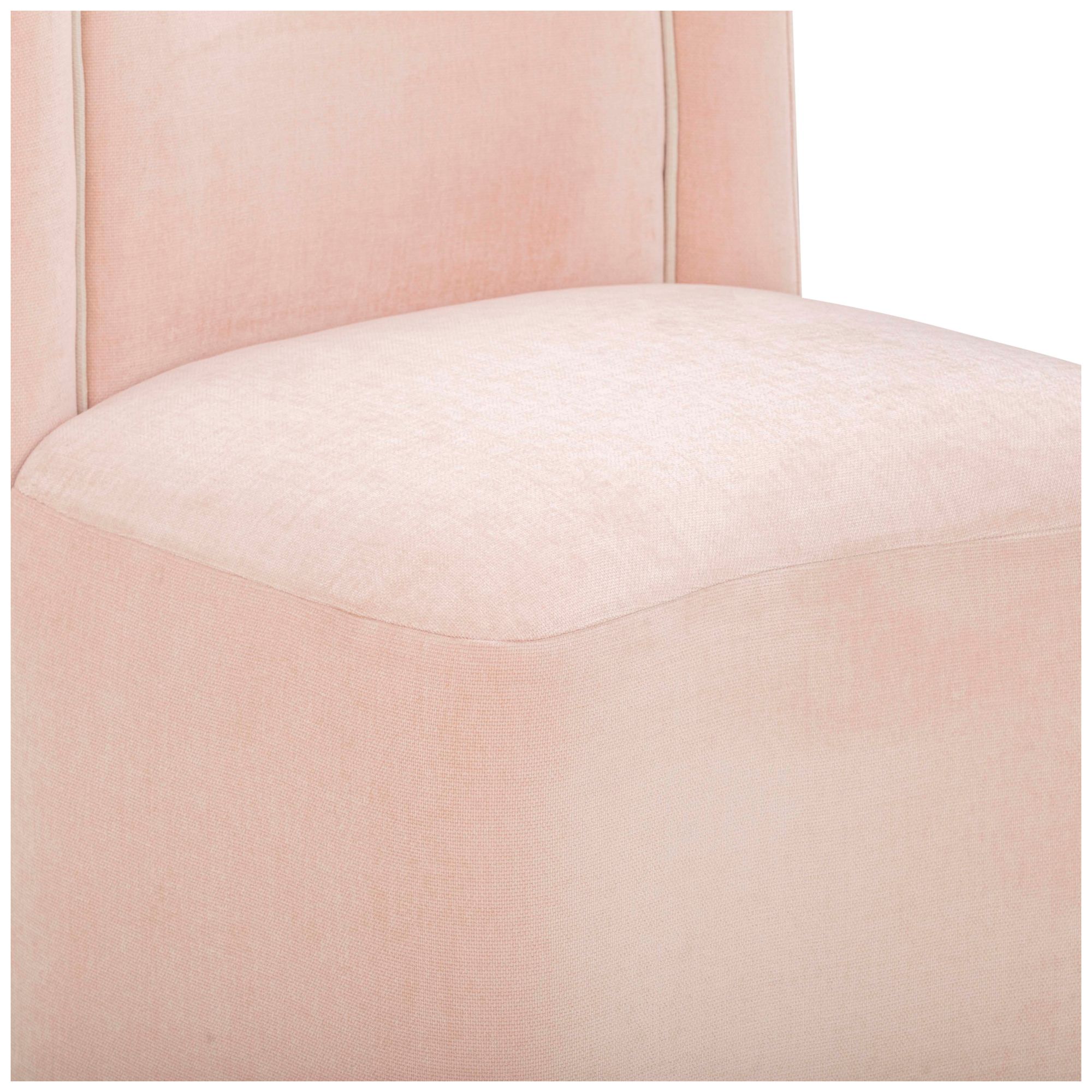 Image 5 Dolce Pink Rolling Desk Chair more views