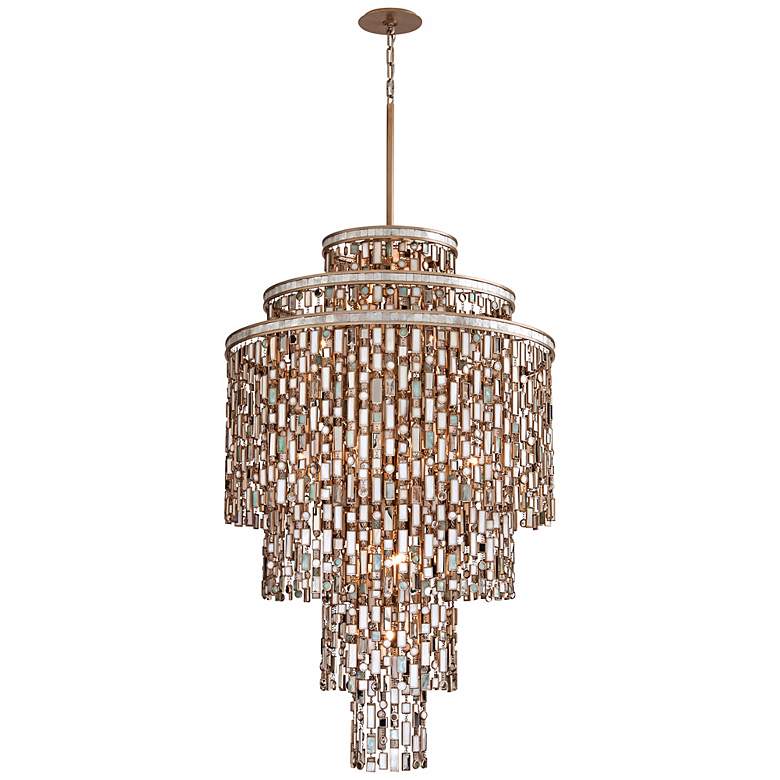 Image 3 Dolcetti Silver 32" Wide Corbett Pendant Light more views