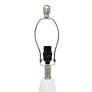 6_Dollop White Glass Modern Accent Table Lamp more views