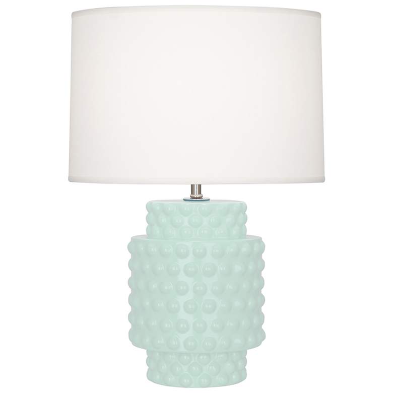 Image 1 Dolly 21.38" High Mint Glazed Finish Accent Lamp