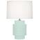 Dolly 21.38" High Mint Glazed Finish Accent Lamp