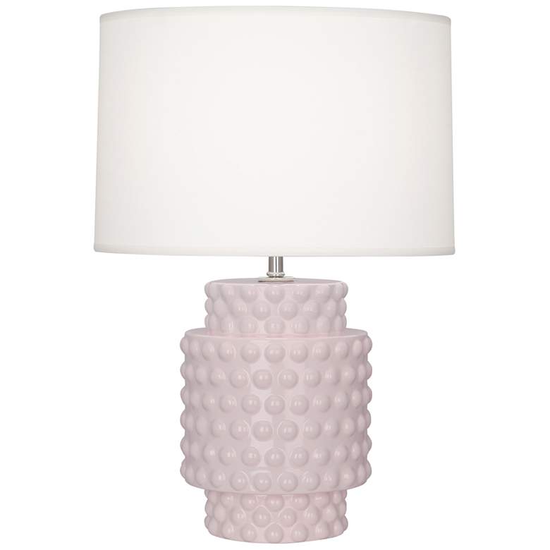Image 1 Dolly 21.38" High Rose Water Finish Accent Lamp