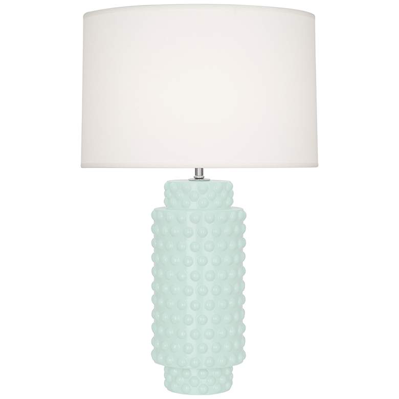 Image 1 Dolly 27.5" High Mint Glazed Finish Table Lamp