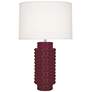 1_Dolly 27.5" High Sugar Plum Finish Table Lamp