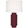 Dolly 27.5" High Sugar Plum Finish Table Lamp
