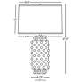3_Dolly 27.5" High Sugar Plum Finish Table Lamp more views
