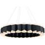 Dolman 27in LED Pendant 3000K in Black