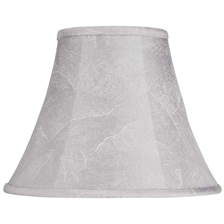 Image 1 Dolomite Gray Softback Bell Lamp Shade 7x14x11 (Washer)