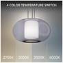 2_Doma 10.75"H x 20"W 1-Light Pendant in Black more views