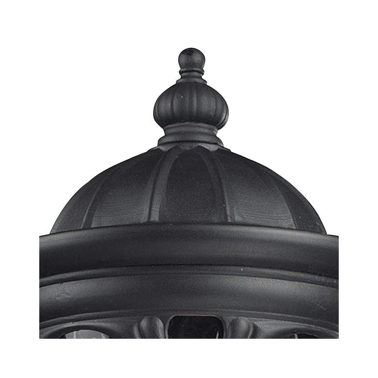 Image 3 Doma 28 3/4 inch High Black Metal Outdoor Wall Light more views