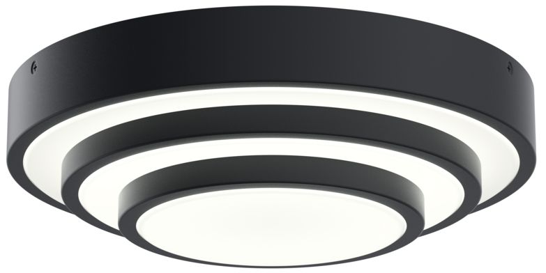 Thumbnail1 of Dombard Matte Black Semi Flush Light