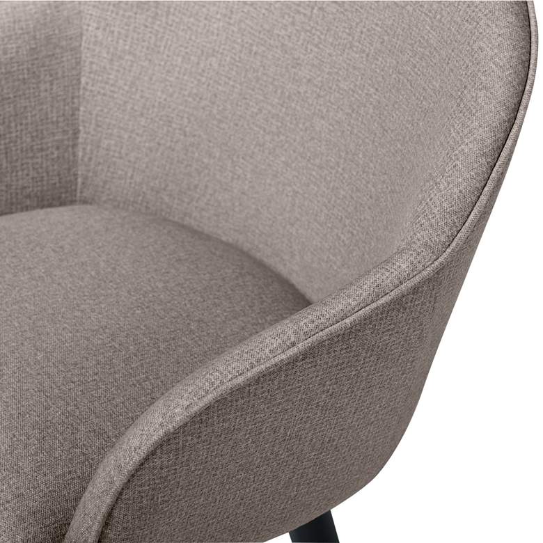 Image 4 Dome Camel Beige Fabric Swivel Dining/Office Chair more views