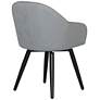 Dome Heather Gray Fabric Swivel Dining/Office Chair in scene