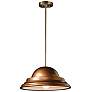 Thumbnail1 of Dome Pendant - Antique Copper - Antique Brass - Rigid Stem