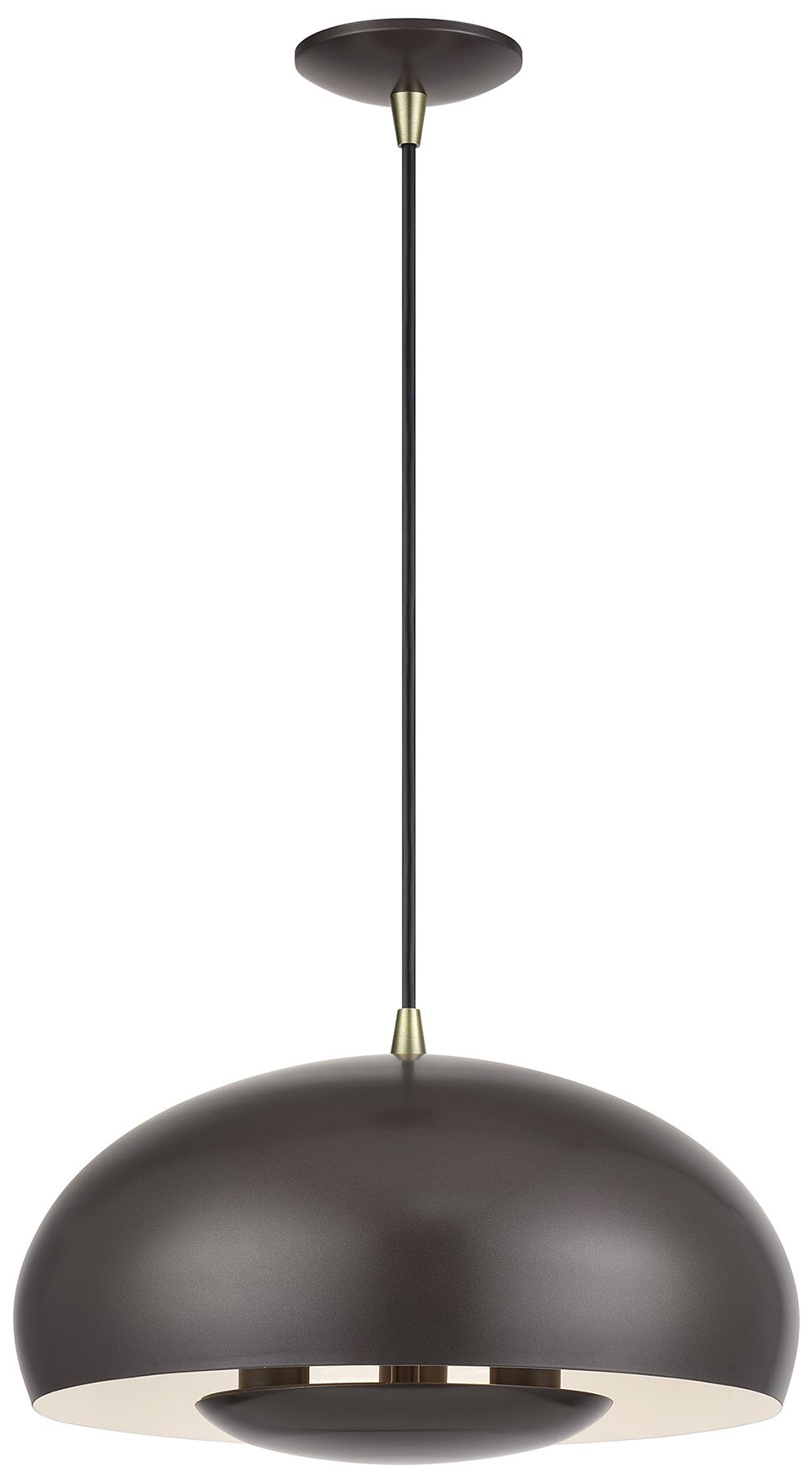 Image 4 Domma 3 Light English Bronze Pendant more views