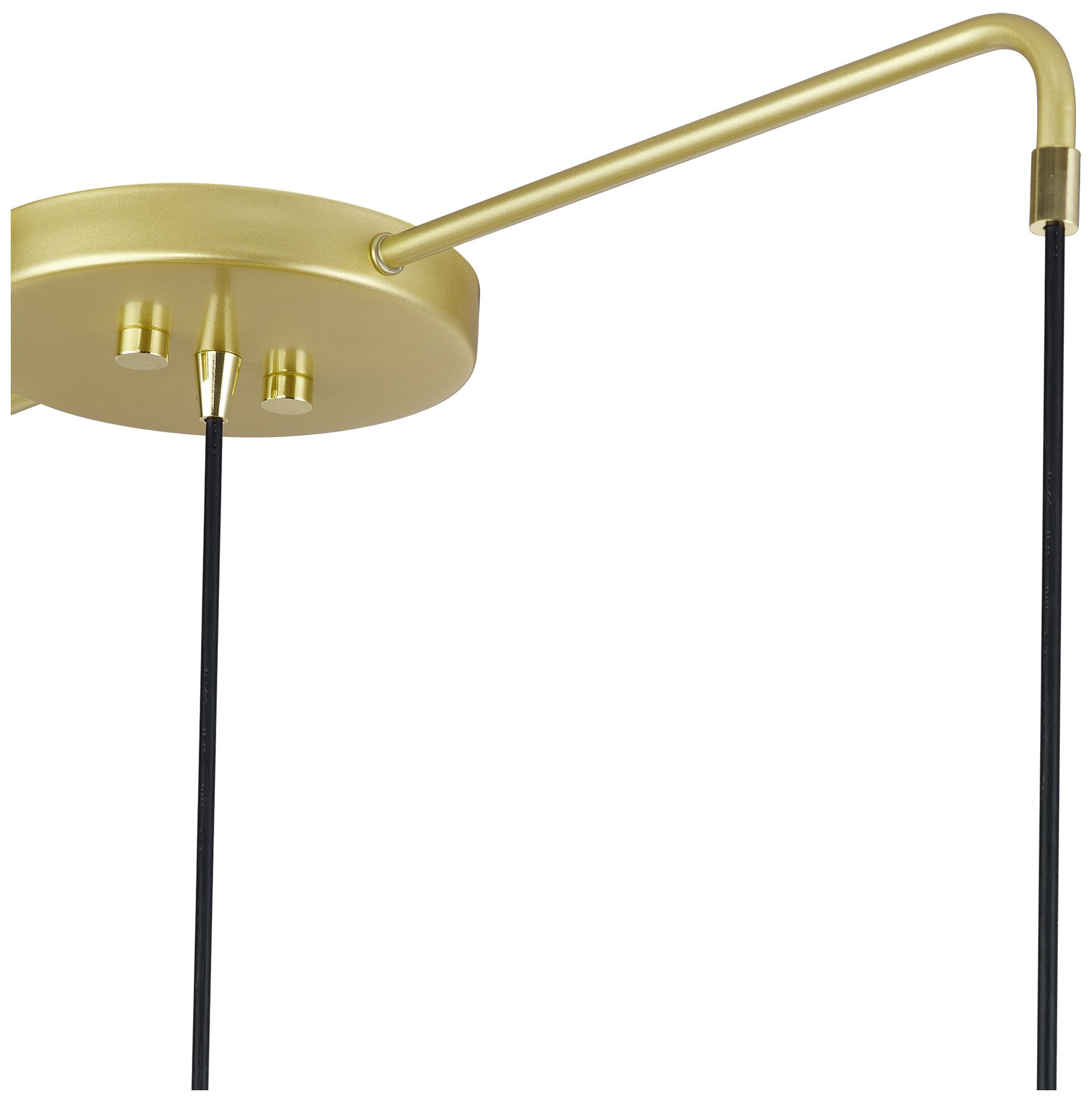 Domma 3 Light Soft Gold Extra Large Linear Chandelier