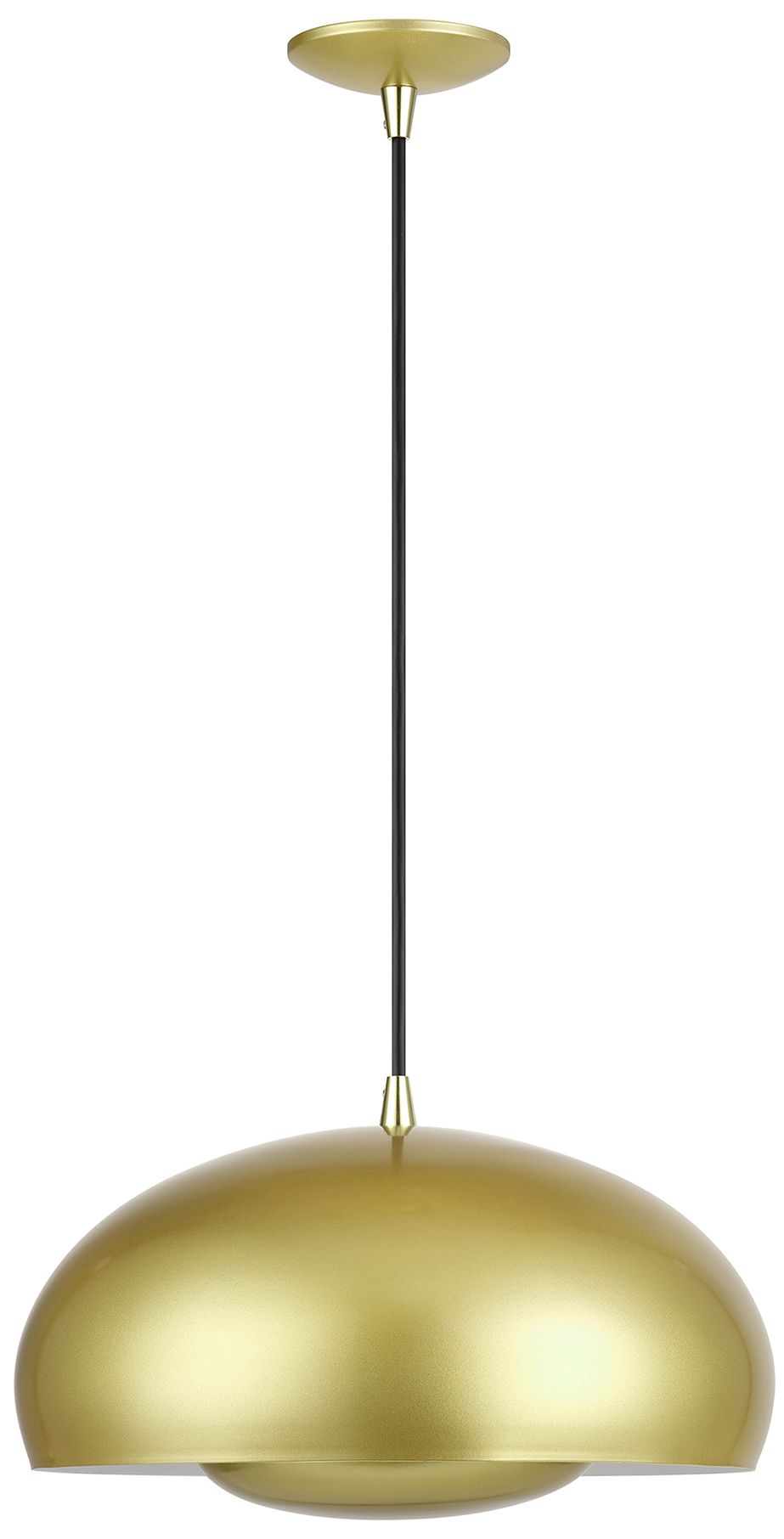 Image 3 Domma 3 Light Soft Gold Pendant more views