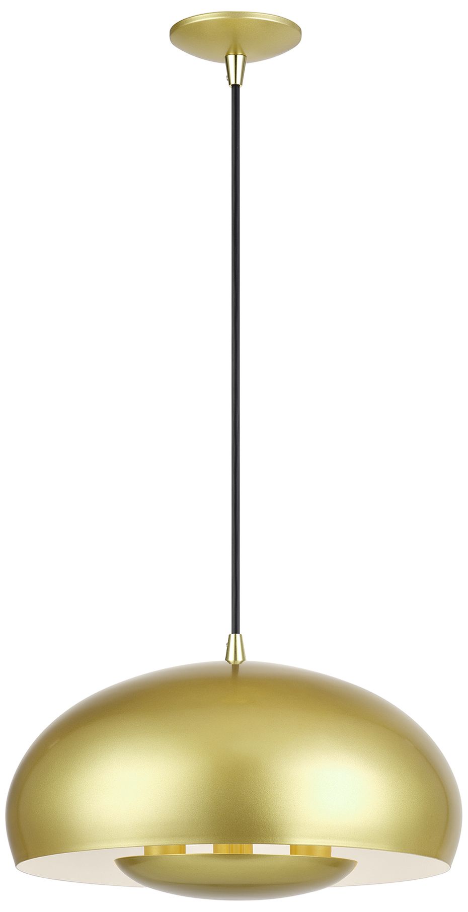 Image 4 Domma 3 Light Soft Gold Pendant more views