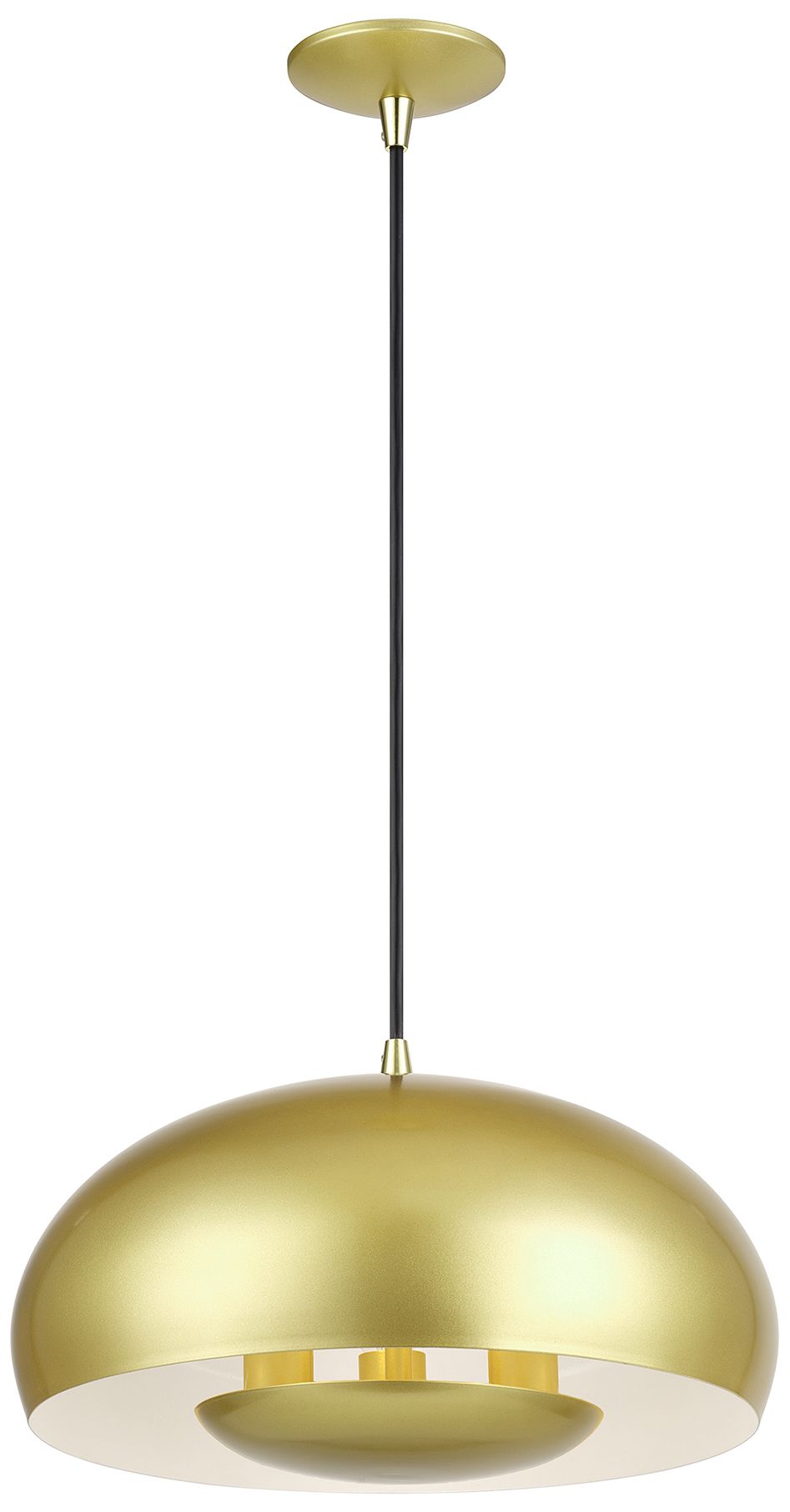 Image 5 Domma 3 Light Soft Gold Pendant more views