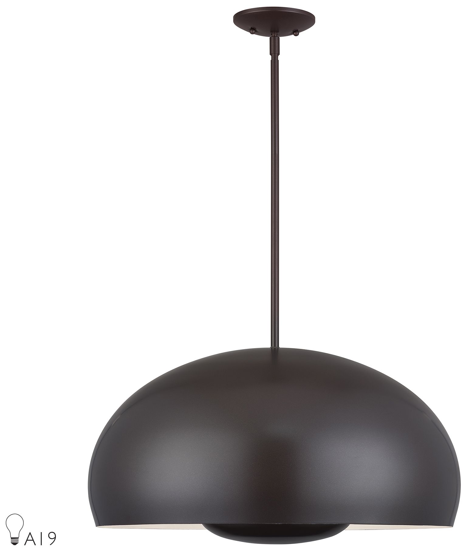 Domma 4 Light English Bronze Pendant