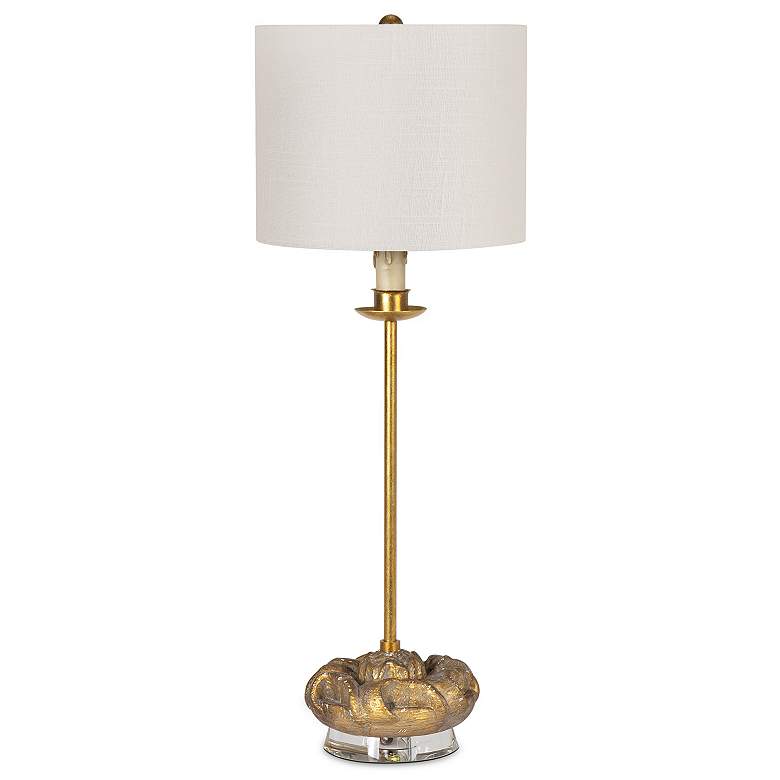 Image 1 Domonique Antique Gold Buffet Table Lamp