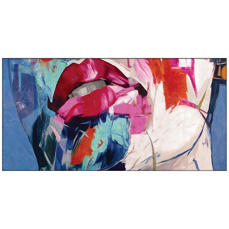 Image 1 Don't Give Me Lip 24 In. by 48 In. Framed Art