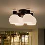 1_Donahue 4-Light Matte Black Semi-Flush Mount